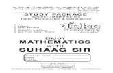 WITH SUHAAG SIR - TEKO CLASSES BHOPALtekoclasses.com/images/per01.pdf · Permutation and Combination ... different ways, then total number of different ways of simultaneous occurrence