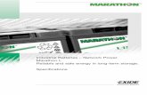 Industrial Batteries – Network Power Marathon L Reliable ... · Industrial Batteries – Network Power Marathon L Reliable and safe energy in long-term storage. Specifications.