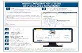 8.7S . Change Course Options I Registration Fee Assessmen I Printable Student Schedule I efund Schedule I Pay Bill I Student Accounts . Select CRN Subj Crse Sec