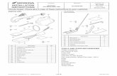 INSTALLATION P/N 08E83-MKC-A00 GL1800/D/DA ... - Hondapowersports.honda.com/documentum/MW01/08E83-MKC-A00.pdf · 2 of 12  LEFT SADDLEBAG LID 2. Remove the left side