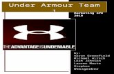 Under Armour Team 1 - Yolaaarongreenfield.yolasite.com/resources/Under Armour fin…  · Web viewUnder Armour Team 1. ... SWOT Analysis. ... field since 1996 and is now one of the