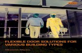 FLEXIBLE DOOR SOLUTIONS FOR VARIOUS BUILDING TYPES - kone… · FLEXIBLE DOOR SOLUTIONS FOR VARIOUS BUILDING TYPES. 2 ... (Eco Drive): reduces warm or ... KONE SLIDING DOOR ECO DRIVE