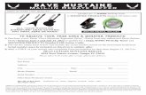 DAVE MUSTAINE Mail-In Rebate Offer - Dean Guitars · DAVE MUSTAINE Mail-In Rebate Offer TERMS & CONDITIONS: Qualifying products must be purchased new from an authorized Dean Dealer