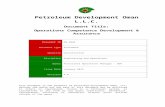 Competence Assessment & Assurance - PDO · Web viewThe self assessment will now have a Completed status in the ‘Appraisal Document Status’ box. Self Assessment for Progression