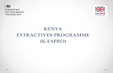 KENYA EXTRACTIVES PROGRAMME (K-EXPRO)bcckenya.org/.../documents/150929_EXPRO_Presentatio… ·  · 2015-10-12•Extractives not a game changer in Kenya, but can support exit from