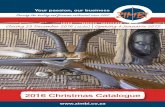2016 Christmas Catalogue - Zimbi – Your passion is our … & Ear protection, Books & DVDs..... 10 Accessories ..... 11 IMBI Cataogue December 2016 RIFLES STYLE .22LR R 9 800 LUX