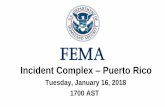 Incident Complex Puerto Rico - Granicus Priorities Update BLUE ROOF 41,872 ( 3,546) Total Installs GENERATORS / TEMPORARY POWER 898 ( 11) Active Installations (In the field and running)
