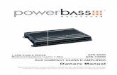 2015 ACS classD manual - Power Bass USA · ACS-500D ACS-1000D 1-OHM STABLE DESIGN ... Manual only provides general installation and operation instructions. If you have any reservations