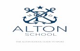 THE ALTON SCHOOL GUIDE TO SPORT - socscms.com … · THE ALTON SCHOOL GUIDE TO SPORT . 1 Index Page Number: 2 Welcome from the Director of Sport 3 The PE Department 4 Life skills
