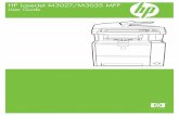 HP LaserJet M3027/M3035 MFP - NovaCopy - 3D Printers ...ops.novacopy.com/usermanuals/HP/3027.pdf · Table of contents 1 Device basics Device comparison ...