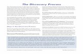 The Discovery Process - supremecourtbc.ca · The discovery process is different for fast track litigation under Rule 15-1. If your action is subject toRule15-1youshouldreadtherulecarefullyand