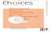 Brownell et al choices - Home » Institute for Research on ...irpp.org/wp-content/uploads/assets/research/aboriginal...choices Vol. 13, no. 4, August 2007 ISSN 0711-0677 Aboriginal