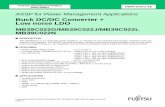 Buck DC/DC Converter + Low noise LDO - Digi-Key Sheets/Fujitsu Microelectronics... · mb39c022 ds04-27271-1e 3 i/o terminal equivalent circuit diagram gnd1 vin1 lx gnd2 por gnd2 vin1