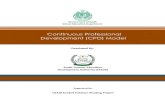 Continuous Professional Development (CPD) Model - … Model… ·  · 2017-06-23Continuous Professional Development (CPD) Model ... scope, timelines, key deliverables and guiding