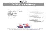 LAMPS & LENSES - mgocspares.co.uk · 46 K210 Clear indicator lense kit ... 01954 230928 or 01954 231318, Email: ... 86 88 96 93 91 90 95 92 103 100 101 99