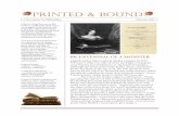 Printed & Bound - Book Club of Detroit · Printed & Bound Printed & Bound ... Peter Opie (author of books on children’s literature and lore, ... Prayers for Children, illustrated