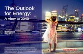 The Outlook for Energy - Centre for European Policy Studies Outlook for Energy_A... · conditions, energy demand, and energy supply) ... Rest of World India China ... Tight Oil Oil