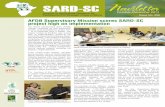 AFDB Supervisory Mission scores SARD-SC …sard-sc.org/wp-content/uploads/2014/03/SARD-SC_8th-edition_news.pdfAFDB Supervisory Mission scores SARD-SC project high on implementation