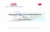 Quality Guideline for Supplier TGM 4th edition QM ... Verification of process ... Positive rating following visit by representative of purchasing and quality management 4. Positive