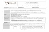 Physical Demands Analysis 2nd Year Apprentice ... - coaa.ab.ca PDA... · Lifting Lim Hand tools – up to 5lbs. when installing overhead Aluminum unistrut – 5 to 9 lbs. Front Carry