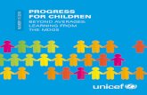2015 PROGRESS FOR CHILDREN - Home page | UNICEF PROGRESS FOR CHILDREN 2015 tomorrow. Persistent gaps in opportunity – between rich and poor households, urban and rural communities,