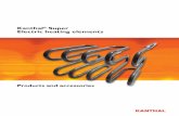 Kanthal Super Electric heating elements is a world-renowned brand within the field of electric heating technology. The Kanthal products offer possibilities for increased and quality