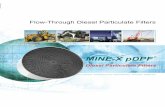 Flow-Through Diesel Particulate Filters - dcl-inc.com · The MINE-X pDPF® diesel particulate filter can be configured to ... older and two-stroke engines. DCL flow-through diesel