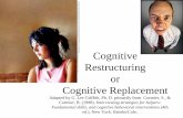 l Cognitive Restructuring or - facultyweb.anderson.edufacultyweb.anderson.edu/.../c18_cogntive_restructuring_v1.pdf · Cognitive Restructuring Rationale: purpose and overview of the