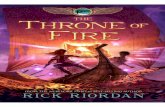 Kane Chronicles 02 - The Throne of Fire - Reading Studios · For Conner and Maggie, the Riordan family ˇs great brother-sister team Also by Rick Riordan Percy Jackson and the Olympians,
