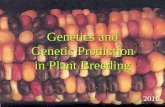 Genetics and Genetic Prediction in Plant Breedingwebpages.uidaho.edu/jbrown/plsc546/class_notes/class-13-Qualatative...Cytogenetics Properties of chromosomes. ... Kept meticulous records