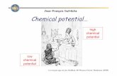 Jean-François Dufrêche Chemical potential… - ICSM · Exemple : Wikipedia (article chemical potential 2013) “In thermodynamics, chemical potential, also known as partial molar