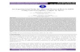 An Experimental Study for Material Removal Rate in EDM …€¦ ·  · 2017-08-022017-08-02 · consideration in the die-sinking electrical discharge machining (EDM) ... Die-sinking