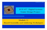 ECE 477 Digital Systems Senior Design Project Module 11 ... · Clicker Quiz. 1. A soldering iron tip that can effectively be used to solder QFP surface mount packages is a: ... 4-Mod11_CP_F2011