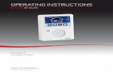 OPERATING INSTRUCTIONS - Nilan · Original operating Instructions. ... Heat recovery Domestic hot water Optional solar heating connection Optional supplementary heating Passive cooling