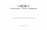 Seventeenth Annual Report - bharatpetroleum.com CCK Ltd... · 2 REGISTERED OFFICE : Irimpanam installation of Bharat Petroleum Corporation Ltd. Irimpanam P.O., Cochin - 682 309 WEB