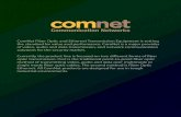 ComNet Fiber Optic and Ethernet Transmission …marketing.jenne.com/mailblast/1212toss/comnet.pdfComNet Fiber Optic and Ethernet Transmission Equipment is setting ... with major CCTV