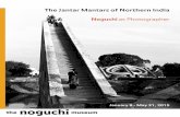 Noguchi as Photographer€¦ · The Jantar Mantars of Northern India Noguchi as Photographer January 8 - May 31, 2015