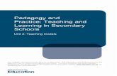 Pedagogy and Practice: Teaching and Learning in …wsassets.s3.amazonaws.com/ws/nso/pdf/92b89cca9fa0… ·  · 2011-06-06Practice: Teaching and Learning in Secondary Schools Unit