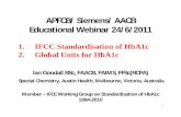 APFCB/ Siemens/ AACB Educational Webinar … Siemens/ AACB Educational Webinar 24/6/2011 Ian Goodall BSc, FAACB, FAIMS, FFSc(RCPA) Special Chemistry, Austin Health, Melbourne, Victoria,