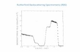 Rutherford Backscattering Spectrometry (RBS) · 4 Basic concepts (i) Energy transfer from a projectile to a target nucleus in an elastic two-body collision (kinematic factor) (ii)