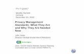 Privacy Management Standards: What They Are and … Lifecycle Management Access Managemen t Information Protection & Control Auditing/ Reporting Help Desk HR System Information Content