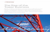 The Rise of the Tower Businessof+the+Tower+Business.pdfgrowth in additional 3G and 4G tenancies and is leading to more in-building solutions and smaller cell sites. As such, it is
