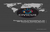 A civil society perspective - UPR Info · A civil society perspective ... safeguarding against the prospect of the Upr remaining as an “elitist ... thwarting the cooPerative aPProach