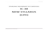 STERLING INSURANCE ATI SERVICES IC-38 NEW … INSURANCE ATI SERVICES IC-38 NEW SYLLABUS ... 15 Underwriting 65 ... Sterling Insurance ATI Services Chapter ...
