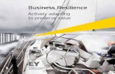 EY Business Resilience: Actively adapting to preserve valueFile/E… · Revised 2014 Corporate Governance Code ... Market concerns on credibility of corporate strategy Stakeholders
