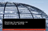 Doing business in Germany 2016 - Moore Stephens€¦ ·  · 2016-11-23Doing business in Germany 2016 has been written for Moore Stephens Europe Ltd by Moore Stephens Deutschland