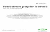 research paper series - Wufoo/credit...research paper series ... Yet, empirical evidence on the role of foreign investment in generating technology transfer to domestic ﬁrms, both