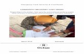 COMMUNITY RECOVERY CASH GRANT - …cashlearning.org/downloads/resources/evaluations/final-efsl-west...2.4 SWOT analysis ... (Budi, Hema, Meili and Yassir) and the Partner Staff from