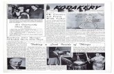 Kodakery; Vol. 8, no. 18; May 4, 1950 - Monroe Countymcnygenealogy.com/book/kodak/kodakery-v08-n18.pdf · raphy, according to Ralph ... on the gold wrist watch which the ... the Kodak