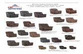 XTreme Seating Recliners $690 Top Grain Cowhide …firestationoutfitters.com/images/reclinersall.pdf · Fire Station Outfitters -Xtreme Seating Guardian, Sentry, Outfitter, Defender,